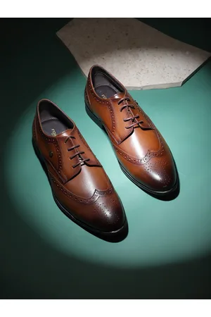 Liberty Men Perforated Leather Formal Brogues