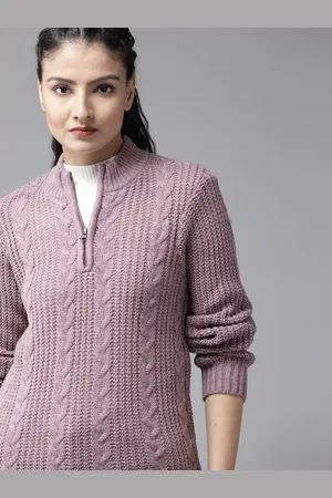Roadster Womens Sweaters - Buy Roadster Womens Sweaters online in