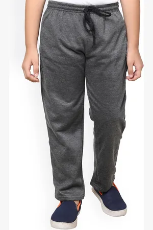 IndiWeaves Boys Side Pockets Fleece Track Pants