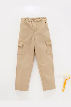 Ed-a-Mamma Boys Beige Cargos Trousers