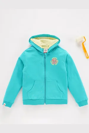 Ed-a-Mamma Girls Hodded Neck Long Sleeve Cotton Bomber Jacket