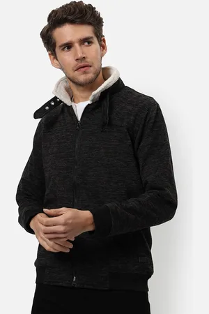 Campus Faux Fur Trim Windcheater Cotton Tailored Jacket