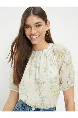 Dorothy Perkins Floral Print Chiffon Top