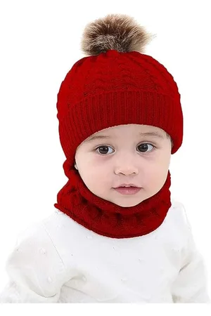 EL REGALO Kids Self Design Woolen Beanie Cap