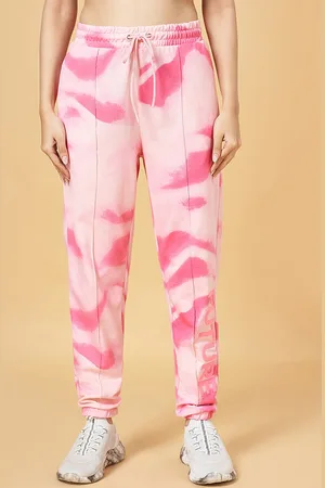 Pantaloons Women Tie & Dyed Cotton Joggers