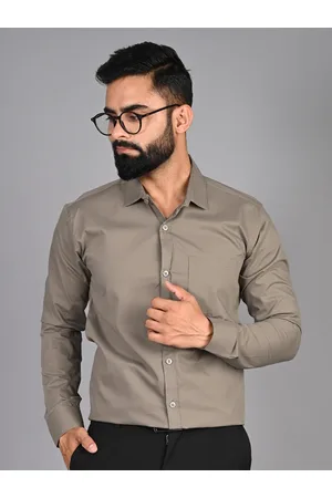 FUBAR Slim Fit Spread Collar Long Sleeves Formal Shirt