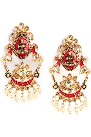 HOT AND BOLD Gold-Plated Classic Chandbalis Earrings