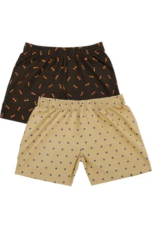 BodyCare Boys Pack Of 2 Conversational Printed Shorts