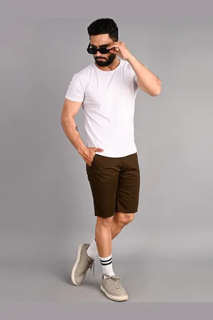 FUBAR Men Mid-Rise Slim Fit Casual Shorts