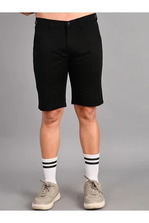 FUBAR Men Mid Rise Slim Fit Regular Shorts