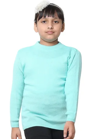 IndiWeaves Girls Woollen Pullover