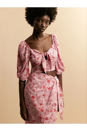 H&M Tie-Detail Cropped Top