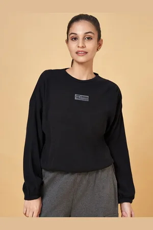 Pantaloons Relaxed Fit Long Sleeves Cotton T-shirt