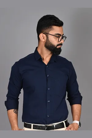 FUBAR Slim Fit Spread Collar Long Sleeves Formal Shirt