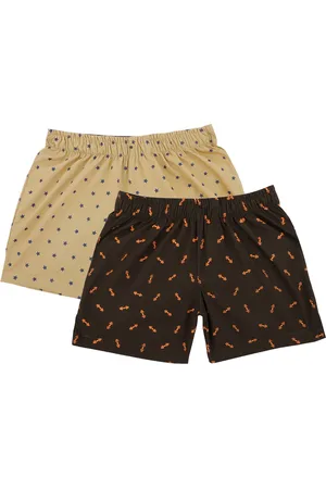 BodyCare Boys Pack Of 2 Conversational Printed Shorts