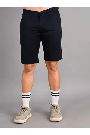 FUBAR Men Mid Rise Slim Fit Regular Shorts