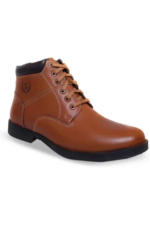 ZOOM Men Mid-Top Leather Regular Boots