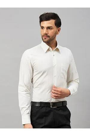 LOUIS STITCH Comfort Vertical Stripes Cotton Formal Shirt