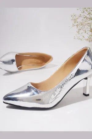 TRY ME Pointed Toe Pumps Block Heels