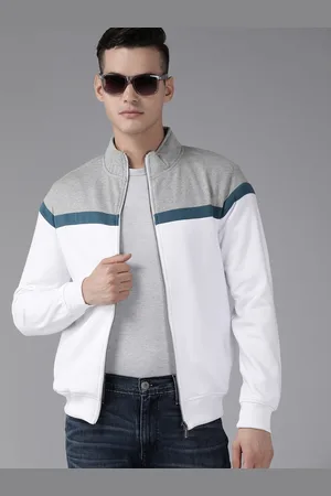 Park Avenue Colourblocked Slim Fit Sweatshirt