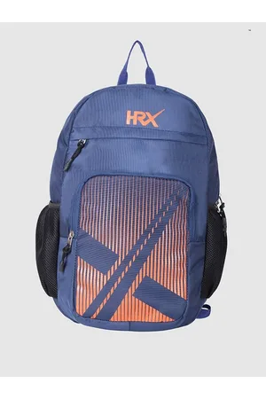 HRX by Hrithik Roshan Camouflage Backpack with USB Charging Port 30 L  Laptop Backpack Blue - Price in India | Flipkart.com