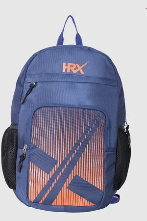 HRX by Hrithik Roshan Camouflage Backpack with USB Charging Port 30 L  Laptop Backpack Blue - Price in India | Flipkart.com