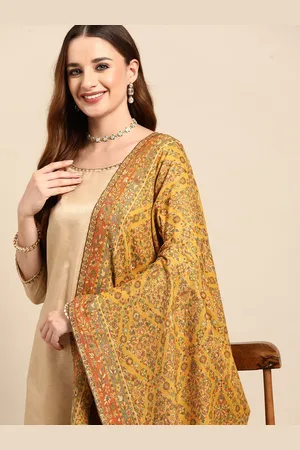 Sangria Women Ethnic Motifs Woven Design Woollen Shawl