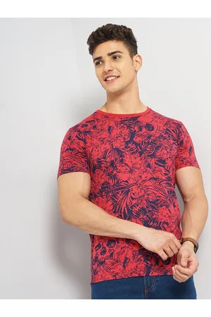 The Indian Garage Co Floral Printed Sports T-shirt
