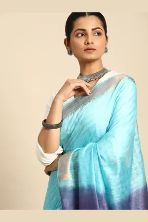 Taavi Woven Design Zari Bhagalpuri Saree