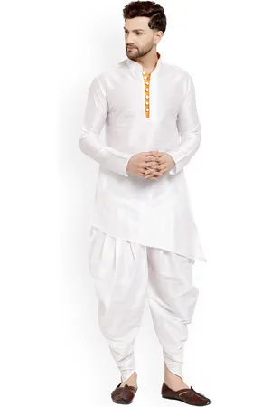 Sydney Heights Asymmetric Regular Straight Kurta with Dhoti Pants