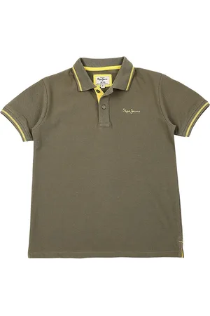 Pepe Jeans Boys Polo Collar Cotton T-Shirt