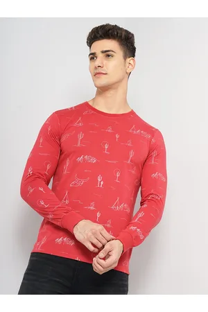 The Indian Garage Co Conversational Printed Long Sleeves Casual T-shirt