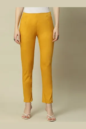 Rangriti Women Mid Rise Trousers