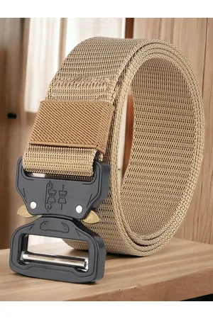Mast & Harbour Men Beige Textured Belt