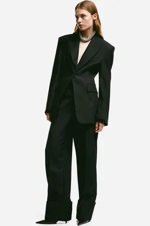 H&M Tapered-Waist Blazer