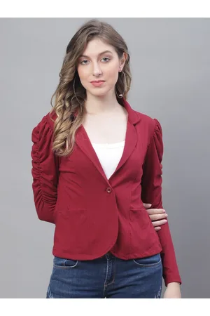 DressBerry Lapel Collar Lightweight Tailored Jacket