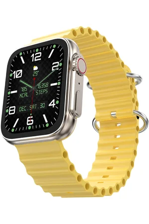Fire-Boltt Yellow Supernova 1.78 inch AMOLED 368*448px High Resolution Smart Watch