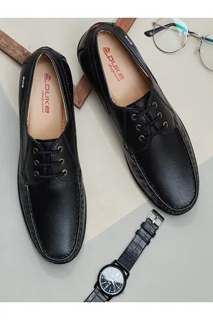 Duke Men Textured Padded Insole Derbys