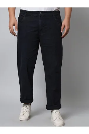 Studio Nexx Men Relaxed Fit Clean Look Stretchable Jeans