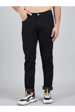 Studio Nexx Men Relaxed Fit Mid-Rise Clean Look Stretchable Jeans