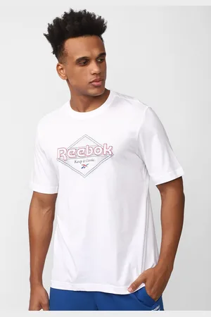 Reebok Gs Keep It Classic Printed Pure Cotton T-Shirt
