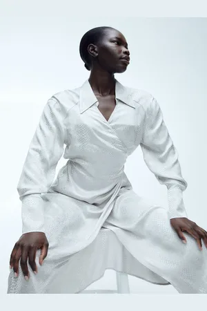 H&M Women Wrap Shirt Dress