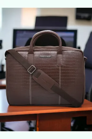 Police Textured Messenger Bag