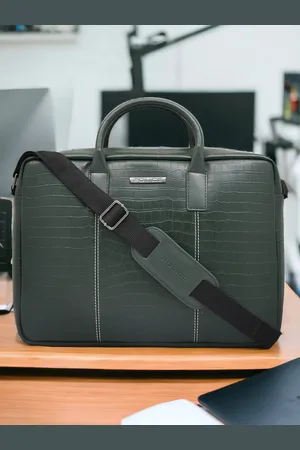 Police Textured Messenger Bag
