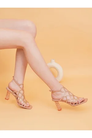 Sherrif Embellished Block Heels