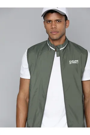 HRX Men Solid Tailored Jacket