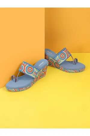 All Things Mochi Ethnic Embellished One Toe Wedges
