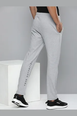 HRX Men Typography Printed Track Pants