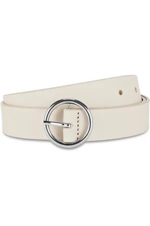 Tommy Hilfiger Women Textured Leather Slim Belt