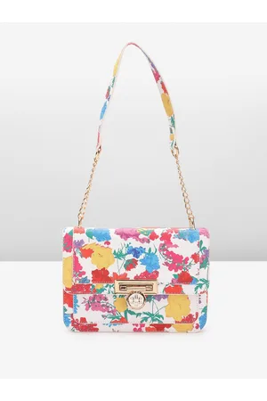 Lino Perros Women Floral Printed Structured Shoulder Bag